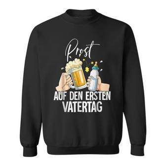 Prost Auf Den Erstenatertag Sweatshirt - Seseable