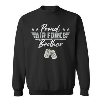 Proud Air Force Brother Military Air Force Family Matching Sweatshirt | Mazezy UK