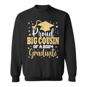 Proud Big Cousin Of A 2024 Graduate Class Senior Graduation Sweatshirt - Monsterry UK