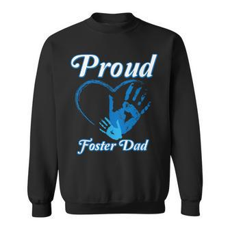 Proud Foster Dad Family National Foster Care Month Sweatshirt - Monsterry