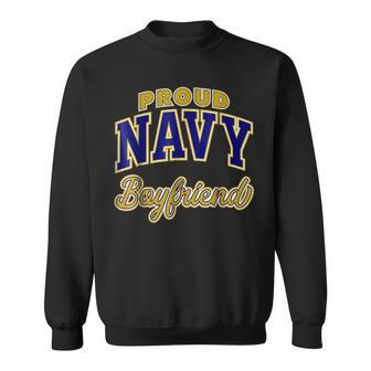 Proud Navy Boyfriend Sweatshirt - Monsterry AU
