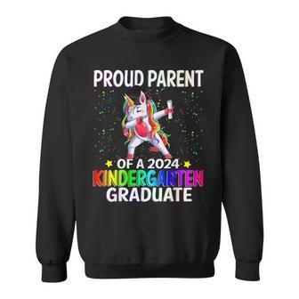 Proud Parent Of A Class Of 2024 Kindergarten Graduate Sweatshirt - Monsterry CA