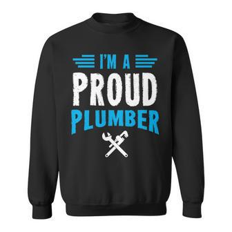 Proud Plumber Plumbing Birthday Gif Sweatshirt | Mazezy
