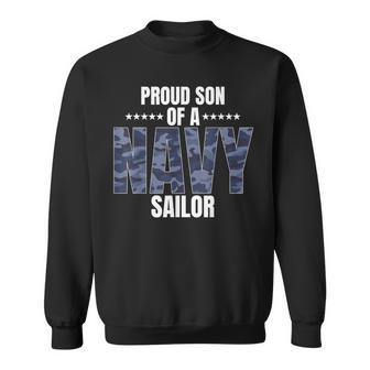 Proud Son Of A Navy Sailor Veteran Day Sweatshirt - Monsterry UK