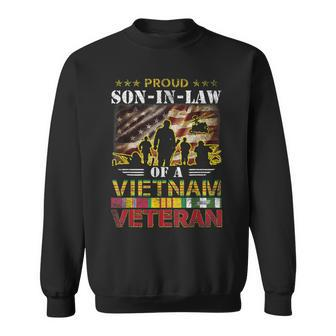Proud Soninlaw Of A Vietnam Veteran Sweatshirt - Monsterry