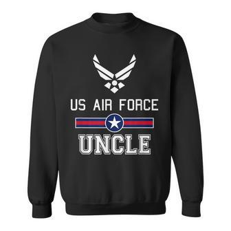 Proud Us Air Force Uncle Military Pride Sweatshirt - Monsterry