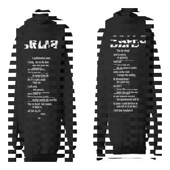 Psalm 23 Spiritual Sweatshirt - Monsterry