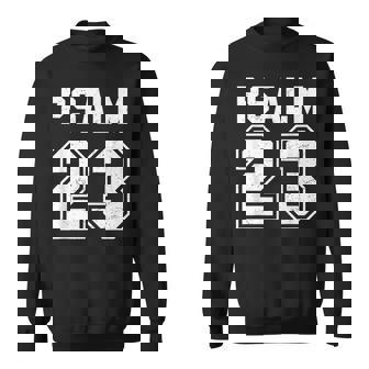 Psalm 23 T Sweatshirt - Monsterry