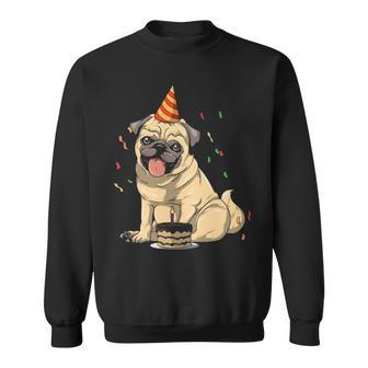Pug Birthday Pug Birthday Party Pug Theme Sweatshirt | Mazezy AU