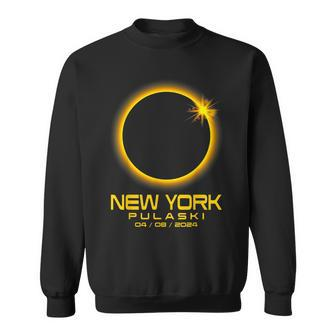 Pulaski New York Ny Total Solar Eclipse 2024 Sweatshirt - Monsterry DE