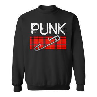 Punk Rock Music Novelty Easy Costume Party Idea Sweatshirt - Monsterry