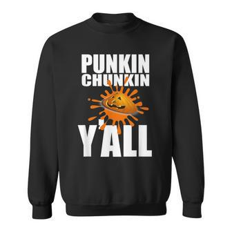 Punkin Chunkin Pumpkin Chucking Fall Sweatshirt - Monsterry CA