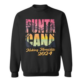 Punta Cana 2024 Making Memories Matching Family Vacation Tri Sweatshirt | Mazezy
