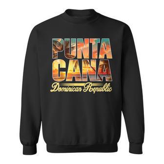 Punta Cana Sunset Beach Dominican Republic Vacation Sweatshirt - Monsterry AU