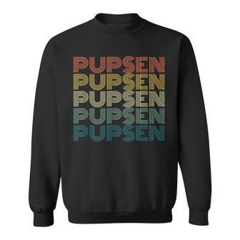 Pupsen Furzen Vintage Retro  Sweatshirt - Seseable