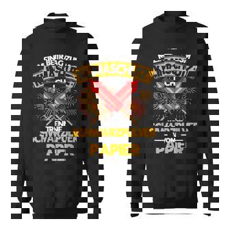 Pyrotechnik Mein Beitrag Zum Klimaschutz German Language Sweatshirt - Seseable