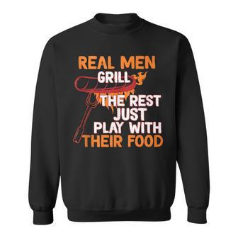 Quote Grill For Father's Day Grilling Summer Bbq Sweatshirt - Thegiftio UK