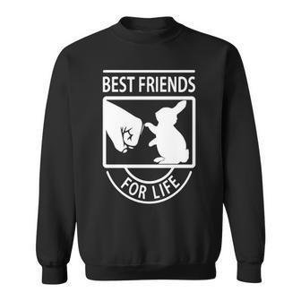 Rabbit Best Friends For Life S Sweatshirt | Mazezy