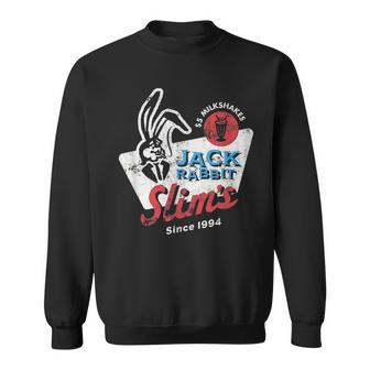 Rabbit Jack Slim's Pulp Milkshake Restaurant Retro Vintage Sweatshirt - Monsterry