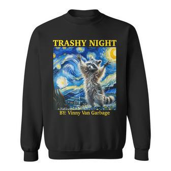 Raccoon Starry Night Van Gogh Racoon For Men Women Sweatshirt - Monsterry UK