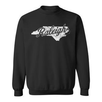 Raleigh North Carolina Map Nc Home Sweatshirt - Monsterry AU