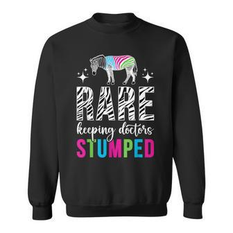 Rare Disease Awareness Rare Disease Warrior Sweatshirt - Seseable