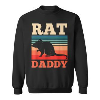 Rat Daddy Cute Animal Rats Lover Dad Father Papa Father's Sweatshirt - Monsterry CA