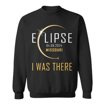 I Was There Total Solar Eclipse 2024 Missouri Totality Sweatshirt | Mazezy