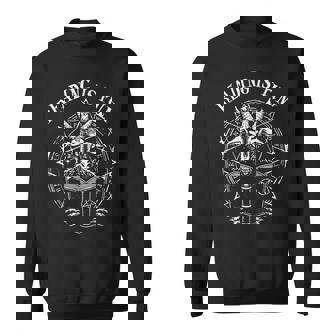 Reading Is Fun Baphomet Goat Sweatshirt - Thegiftio UK