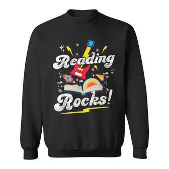 Reading Rocks Quotes For National Reading Month 2024 Sweatshirt | Mazezy