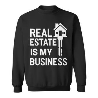 Real Estate Agent Realtor Female Realestate Broker Sweatshirt - Thegiftio UK