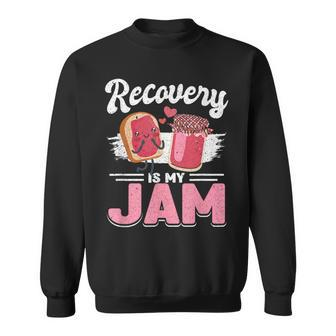Recovery Jam Narcotics Anonymous Na Aa Sober Sobriety Sweatshirt - Monsterry