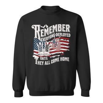 Red Friday Deployment Support Our Troops Wear Red Friday Sweatshirt - Monsterry CA