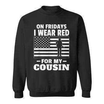 Red Fridays Cousin Sweatshirt - Monsterry UK