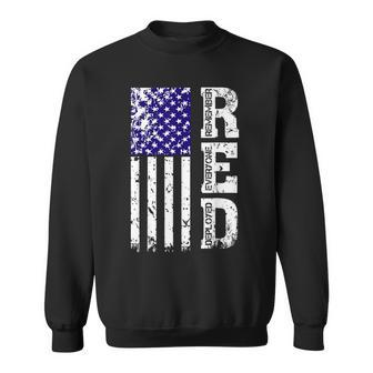 RED Remember Everyone Deployed Red Friday Sweatshirt - Seseable