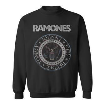 Red White And Seal Rock Music Band Sweatshirt - Monsterry