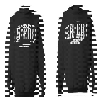 Regalo De Recuerdo De San Pedro California De Estilo Universitario Camisa de entrenamiento - Regaloses