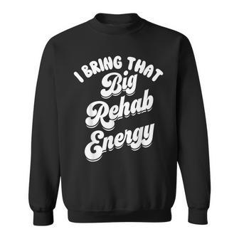 Rehab Team Retro Pt Month Ot Slp Physical Therapy Sweatshirt - Seseable