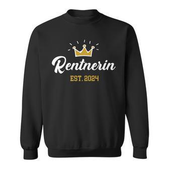 Rente 2024 Damen Pensionierung Pension Ruhestand Rentnerin Sweatshirt - Seseable