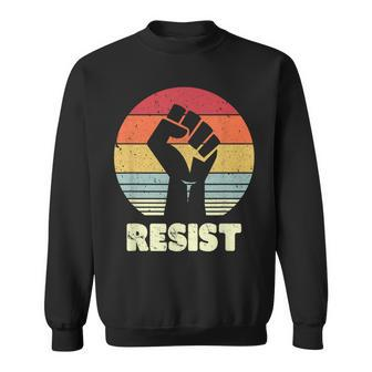 Resist Feminist T Retro Vintage 70'S Feminism Sweatshirt - Seseable