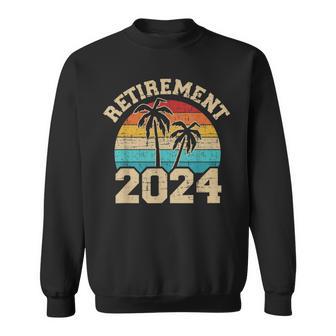 Retirement 2024 Not My Problem Anymore Vintage Retired Sweatshirt - Monsterry