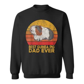 Retro Best Guinea Pig Dad Ever Wheek Guinea Pig Dad Vintage Sweatshirt - Monsterry DE