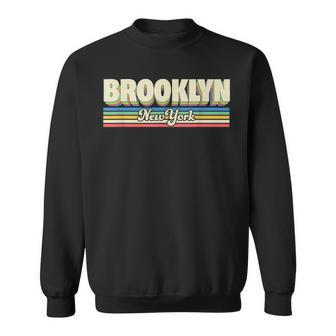 Retro Brooklyn New York City Nyc Vintage Ny Sweatshirt - Monsterry DE