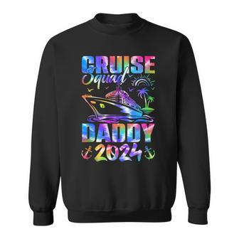 Retro Cruise Squad 2024 Daddy Tie Dye Summer Fathers Day Sweatshirt - Thegiftio UK