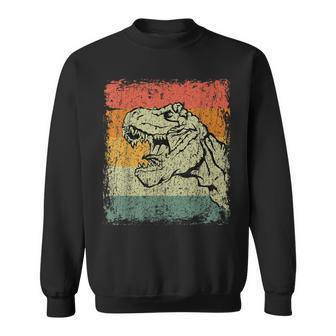 Retro Dinosaur Vintage T-Rex Sweatshirt - Monsterry