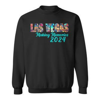 Retro Family Trip Las-Vegas 2024 Matching Family Vacation Sweatshirt | Mazezy DE