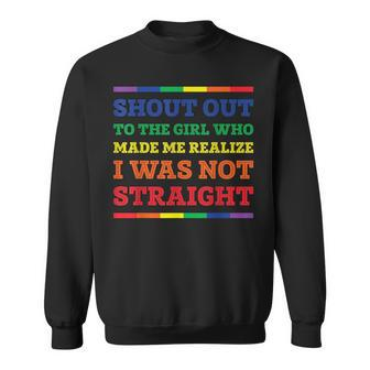 Retro Proud Love Pride Transgender Lesbian Gay Lgbt Sweatshirt - Monsterry