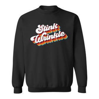 Retro Humor Stink Wrinkle Sweatshirt | Mazezy AU