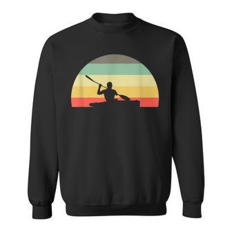 Retro Kayak Sports I Canoe Kayak Kayaker Sweatshirt - Seseable