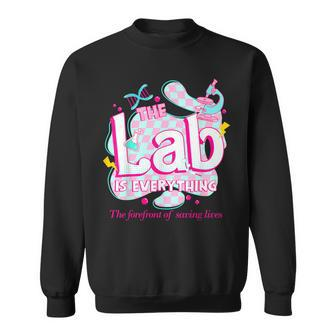 Retro Lab Week 2024 Medical Lab Tech Team Patient Care Tech Sweatshirt - Monsterry AU